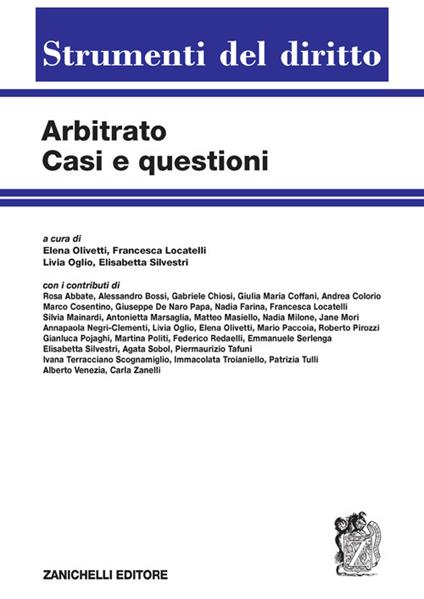 Arbitrato. Casi e questioni - copertina