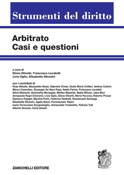 Arbitrato. Casi e questioni - copertina