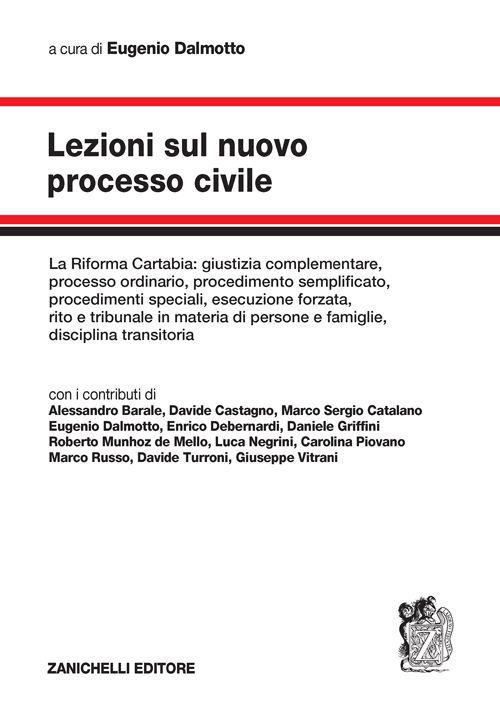 Lezioni sul nuovo processo civile. La Riforma Cartabia - copertina