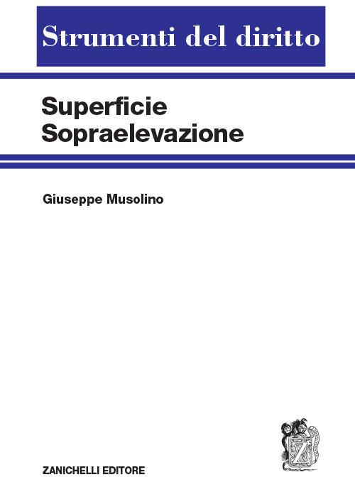 Superficie. Sopraelevazione - Giuseppe Musolino - copertina