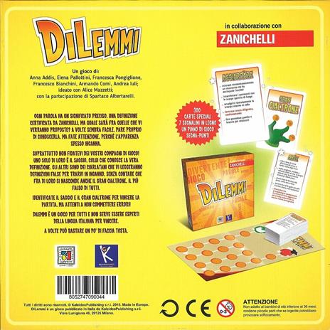DiLemmi. Gioco di parole - 2