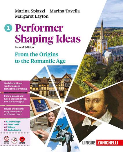  Performer shaping ideas. Per le Scuole superiori. Vol. 1: From the Origins to the Romantic Age