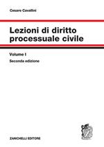 Lezioni di diritto processuale civile. Vol. 1: Parte generale e procedimento ordinario.