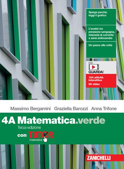  Matematica.verde. Con Tutor. Per le Scuole superiori