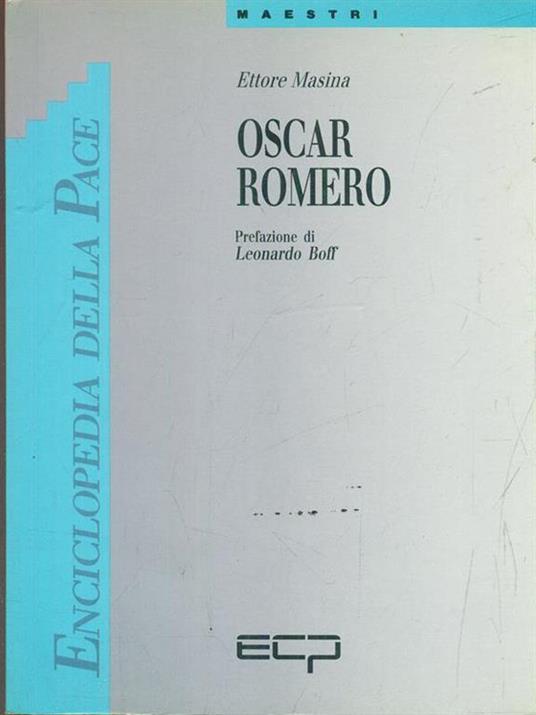 Oscar Romero - Ettore Masina - copertina