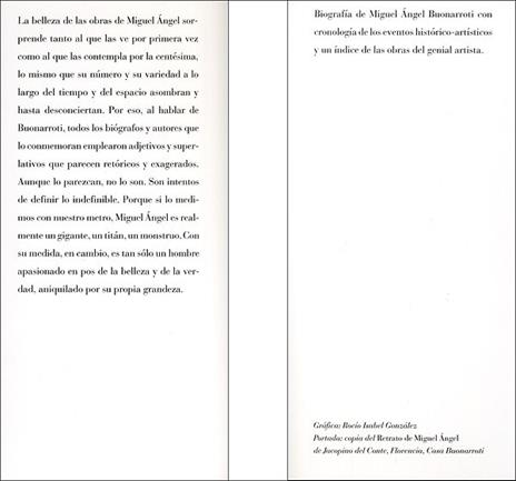 Michelangelo. Biografía de un genio. Ediz. spagnola - Bruno Nardini - 2