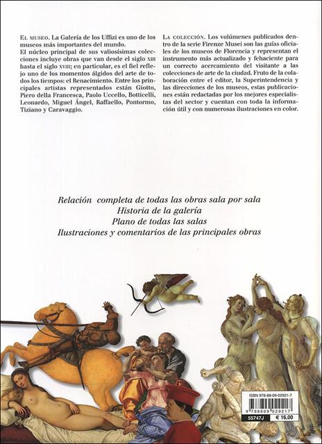 Galería de los Uffizi. Guía oficial todas las obras - Gloria Fossi - 7