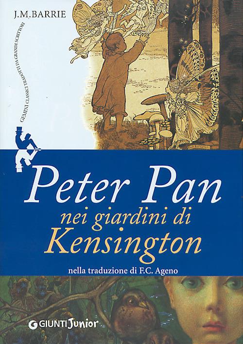 Peter Pan nei giardini di Kensington - James Matthew Barrie - copertina