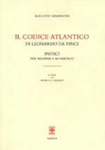 Il Codice Atlantico di Leonardo da Vinci: indice per materie e alfabetico
