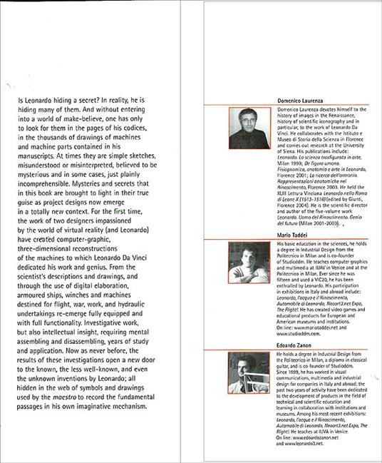 Leonardo's Machines. Secrets and Inventions in the Da Vinci Codices - Mario Taddei,Edoardo Zanon,Domenico Laurenza - 8