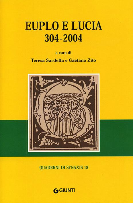 Quaderni di Synaxis. Vol. 2/5 - copertina