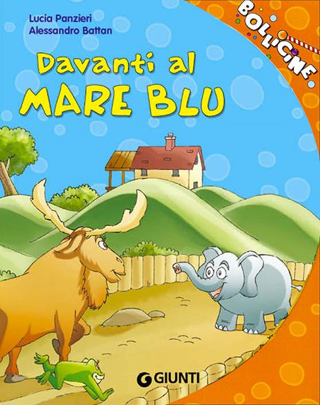 Davanti al mare blu. Ediz. illustrata - Lucia Panzieri - copertina