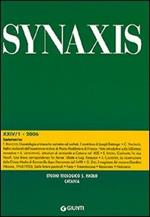 Quaderni di Synaxis. Vol. 24/1