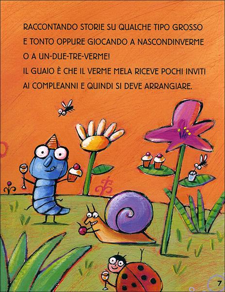 Buon compleanno con il Verme Mela. Ediz. illustrata - Luca Cognolato - 5