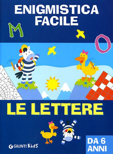 Enigmistica facile. Le lettere. Ediz. illustrata - Bianca Belardinelli - copertina