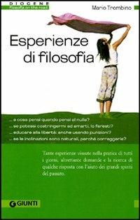 Esperienze di filosofia - Mario Trombino - copertina