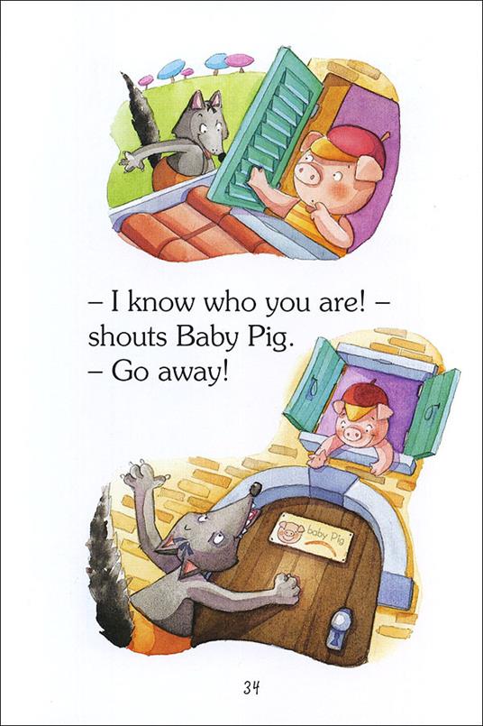 The three little pigs-I tre porcellini. Ediz. bilingue. Con CD Audio - 6