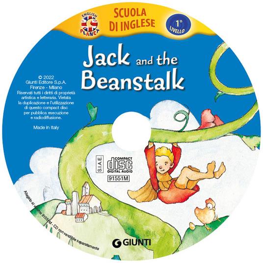 Jack and the beanstalk-Il fagiolo magico. Con traduzione e dizionario. Con CD Audio - 4
