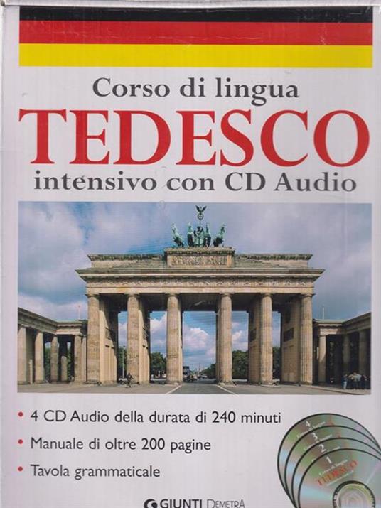 Corso di lingua. Tedesco intensivo. Con 4 CD Audio - copertina