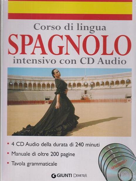Corso di lingua. Spagnolo intensivo. Ediz. bilingue. Con 4 CD Audio - copertina