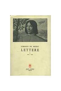 Lettere. Vol. 2 - Lorenzo de'Medici - copertina