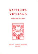 Raccolta Vinciana voll. 7-8-9