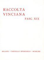 Raccolta Vinciana (1962). Vol. 19