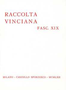 Raccolta Vinciana (1962). Vol. 19
