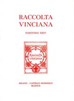 Raccolta Vinciana (1960). Vol. 24