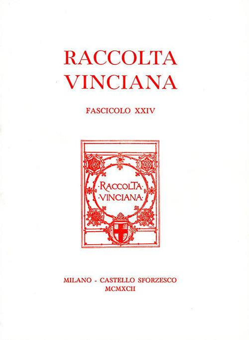 Raccolta Vinciana (1960). Vol. 24 - copertina