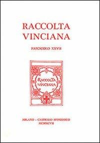Raccolta Vinciana (1997). Vol. 27 - copertina