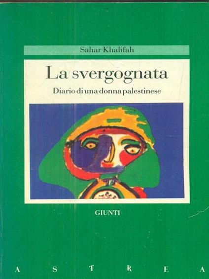 La svergognata - Sahar Khalifa - copertina