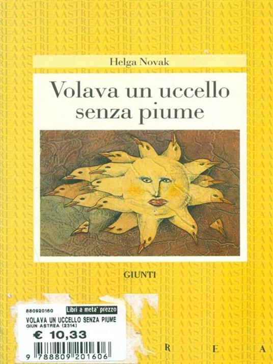 Volava un uccello senza piume - Helga Novak - copertina