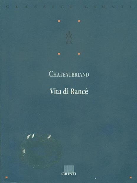 Vita di Rancé - François-René de Chateaubriand - copertina