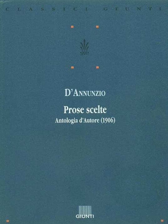 Prose scelte - Gabriele D'Annunzio - 2