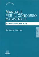 Manuale concorso magistrale. Aggiornamenti - copertina