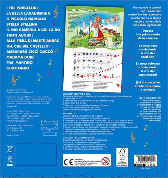 Il libro pianoforte. Con 12 famose canzoncine da leggere, cantare e suonare! Ediz. illustrata - 4