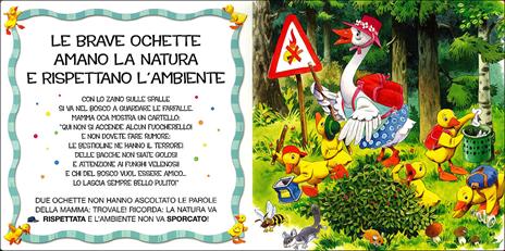 Mamma Oca insegna le buone maniere. Ediz. illustrata - Silvia D'Achille,Tony Wolf - 3