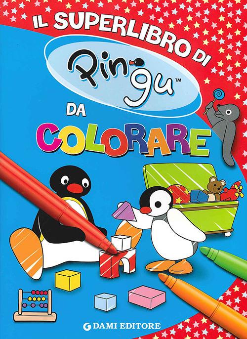 Il superlibro di Pingu da colorare. Ediz. illustrata - copertina