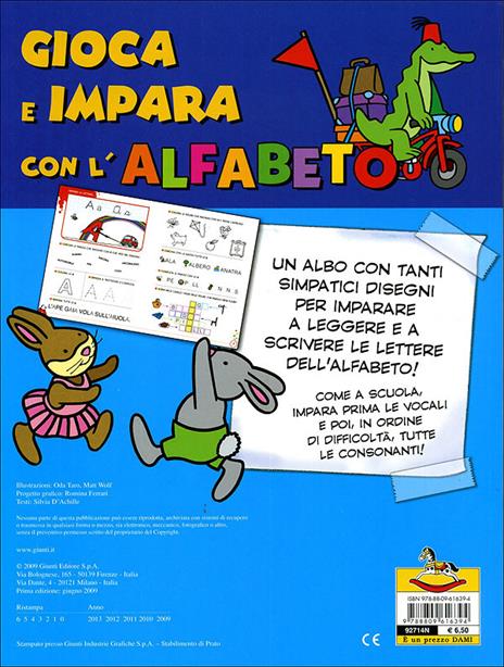 Gioca e impara con l'alfabeto. Ediz. illustrata - Silvia D'Achille - 2