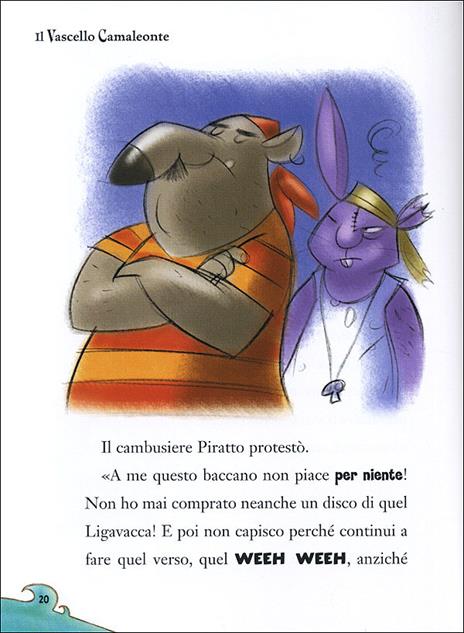 Il vascello camaleonte. Capitan Fox. Con adesivi. Ediz. illustrata - Marco Innocenti,Simone Frasca - 5