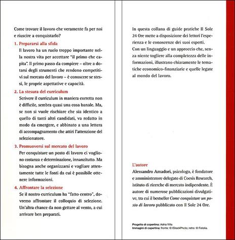 Come preparare il curriculum vincente - Alessandro Amadori - 4