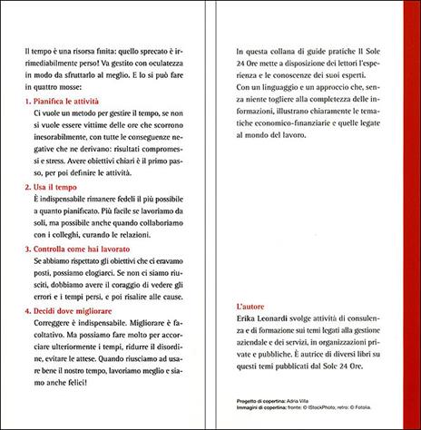 Padroni del proprio tempo - Erika Leonardi - 4