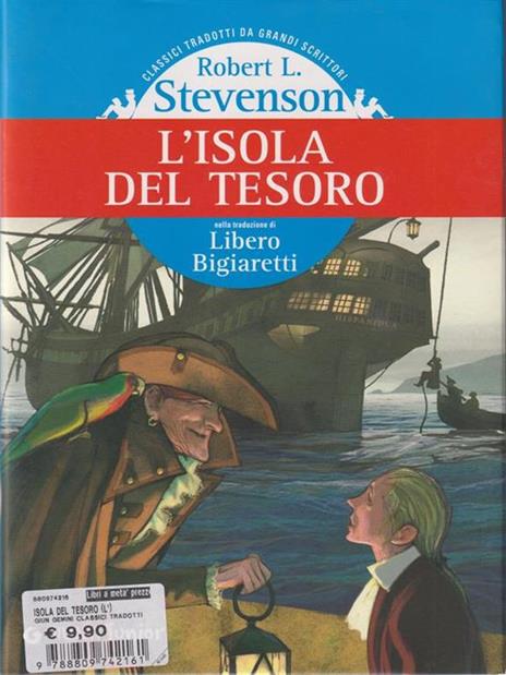 L' isola del tesoro - Robert Louis Stevenson - copertina