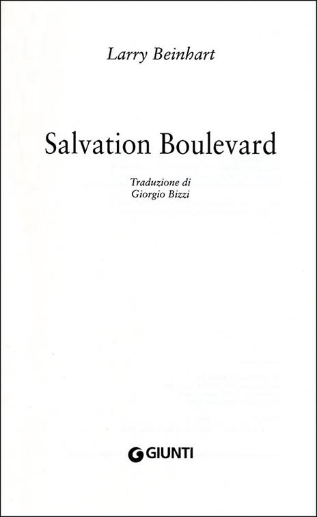 Salvation boulevard - Larry Beinhart - 2