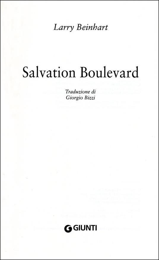 Salvation boulevard - Larry Beinhart - 2