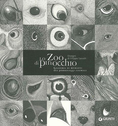 Lo Zoo di Pinocchio. Galleria di ritratti dei personaggi-animali. Ediz. illustrata - copertina