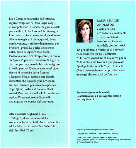 Wintergirls - Laurie Halse Anderson - 3