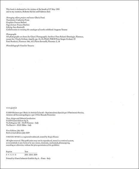 Uffizi gallery. Art, history, collections. Ediz. illustrata - Gloria Fossi - 2