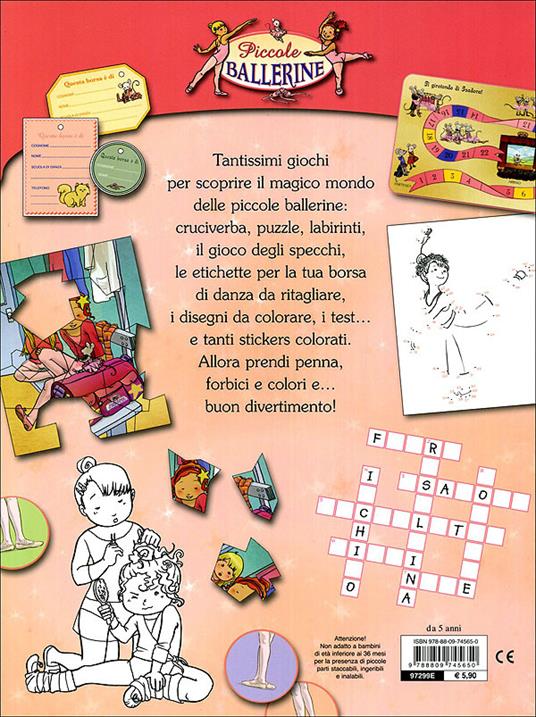 Piccole ballerine. Activity album. Con adesivi. Ediz. illustrata - 4